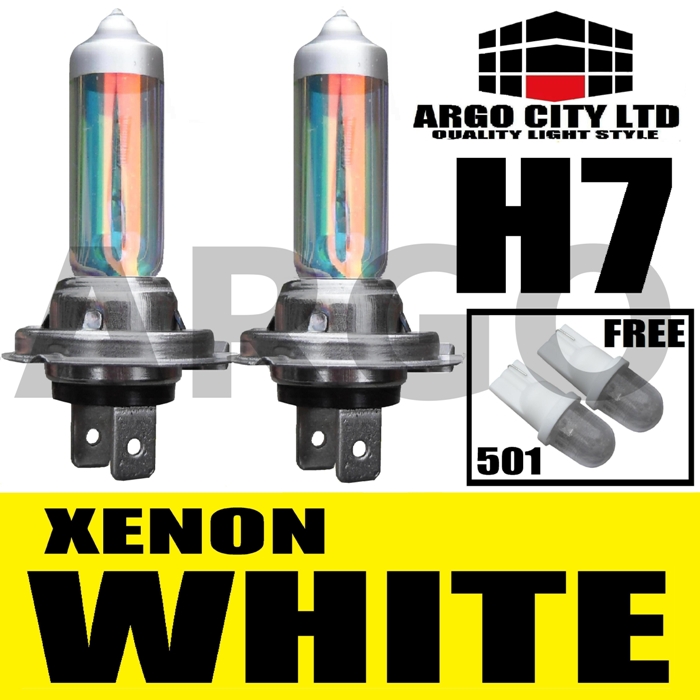 H7 Xenon White Headlight Bulbs BMW 3 Series E46 E90 eBay
